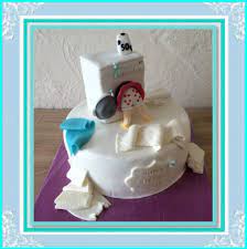 motivtorte fondant fleissige waschfrau waschmaschine wascherei desserts cake food