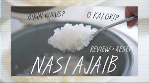 Shirataki beras 1kg untuk diet keto dan diabetes. Nasi Buat Diet Shirataki Rice Review Resep Youtube