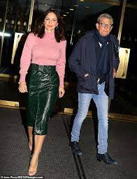 Katharine Mcphee And New Husband David Foster Leave Their Joint Today Show Interview Daily Mail Online