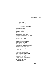 Blues On A Box By Langston Hughes Who But The Lord By Langston Hughes Poetry Magazine Poetry Magazine Langston Hughes Poetry He Is Coming