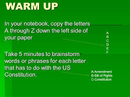 Useful words and phrases for informal letters. Warm Up In Your Notebook Copy The Letters A Through Z Down The Left Side Of Your Paper Take 5 Minutes To Brainstorm Words Or Phrases For Each Letter That Ppt Download