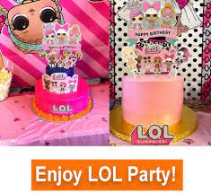 Maybe you would like to learn more about one of these? Buy Lol Cake Topper Lol Happy Birthday Cake Topper Lol Party Supplies Lol Pink Cake Decorations For Girl Theme Party 1set Online In Poland B082lqlp7s