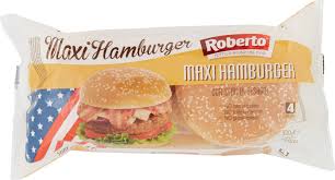 Settembre 26, 2018 febbraio 16, 2020 by ritadella in pane no comment. Maxi Hamburge Con Semi Di Sesamo Panini Roberto 300 G