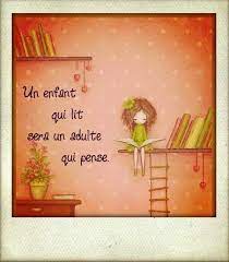 lire citation citation lecture je pense a toi et citation enfants