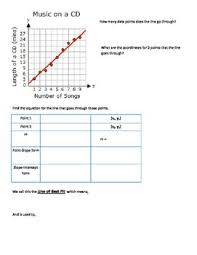 Line Of Best Fit Example Notes Line Of Best Fit Math Classroom Best