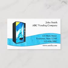 2 offers from $114.09 #13. Vending Service Business Card Zazzle Com In 2021 Vending Machine Business Vending Services Services Business