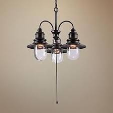Broadcast 24 Wide Oil Rubbed Bronze Outdoor Chandelier Like Pull Chain But Maybe A Bit Too Outdoor Chandelier Pull Chain Light Fixture Outdoor Chandeliers