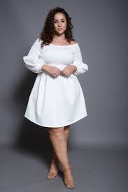 Plus Size Bubble Long Sleeved Skater Dress Vestidos Elegantes Para Gorditas Vestidos Juveniles Para Gorditas Vestido Para Gorditas