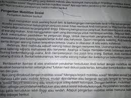Check spelling or type a new query. Tolong Dijawab Mohon Besok Diantar1 Tuliskan Secara Singkat Proses Mobilitas Sosial Yang Dialami Brainly Co Id
