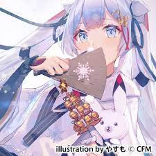 イラストギャラリー snow miku 2018 雪ミク 初音ミク が北海道を応援 イラスト アニメの女の子 かわいいアニメの少年
