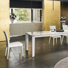Calligaris Table Rectangulaire Extensible Delta Ceramique Verre Marbre Blanc Ceramic Dining Table Calligaris Dining Table