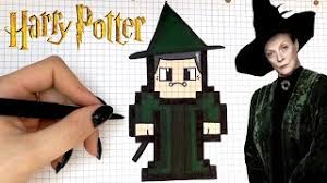 Pixel art harry potter facile : Wie Zeichnet Man Mc Gonagall Pixel Art Harry Potter Online Schulprogramm De