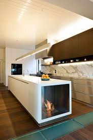 With its 5,200 btu infrared heater, the electric fireplace can warm even the largest rooms. Hot Trends Give Your Kitchen A Sizzling Makeover With A Fireplace