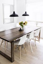 Scandinavian Inspired Dining Room Morbylanga Table Eames Chairs Black Warehouse P Scandinavian Dining Table Scandinavian Dining Room Dark Wood Dining Table