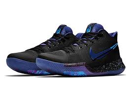 Its inaugural colorway is dubbed black ice and features precise detailing tailored for irving's entertaining quickness and elite. Nike Kyrie 3 Flip The Switch 852395 003 Release Date Sneakernews Com