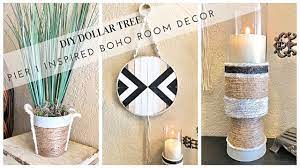 Here's 15 dollar tree diy boho decor ideas that you can easily make for a few dollars. Diy Dollar Tree Walmart Pier1 Inspired Boho Room Decor Youtube