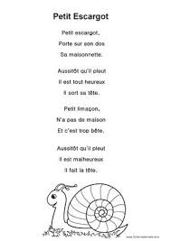 Paroles De La Chanson Petit Escargot Comptines Paroles Chansons Pour Enfants Comptine Maternelle