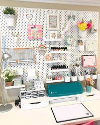 We Looked Away For A Moment And Ikea Created The Perfect Organizer Pegboard Craft Room Craft Room Desk Craft Room Design
