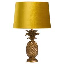 A sleek, modern take on a classic dome lamp, this version features a slim round base and an brighten up your home decor with this antique gold open geometric lamp. Antique Gold Pineapple Lamp With Mustard Velvet Shade House Of Isabella Uk Reviews On Judge Me