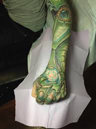 Robot tattoos are also a symbol of humanity, because while robots are unnatural and were built rather than born, they have human characteristics, personalities and at times are depicted as displaying human emotions. Robotic Hand Tattoo And Bio Robotic Arm Tattoo By Adam France Tattoonow