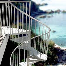 The staircase can be easily installed by the homeowner in a single day using common household tools. Metal Spiral Staircase Type Firenze Galvanized L00l Stairs