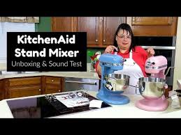 Especially love the matte ink blue colour! Kitchenaid Professional Hd Stand Mixer Unboxing And Sound Test Professional Hd Vs Pro 5 Plus Youtube