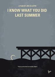 No650 My I Know What You Did Last Summer Minimal Movie Poster By Chungkong Art Minimal Movie Posters Movie Posters Minimalist Movie Posters