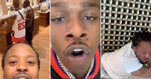 📺 @stunna4vegas do dat ft. Watch Dababy Knocked A Clout Chasing Charlotte Rapper Out Of His Pants Posted It On Instagram