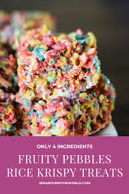 Fruity Pebbles Rice Krispy Treats Recipe Krispie Treats Recipe Fruity Pebbles Treats Rice Krispy Treats Recipe