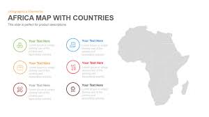 All maps come in ai, eps, pdf, png and jpg file formats. Africa Map With Countries Template For Powerpoint Keynote