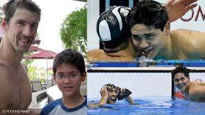 Prime minister lee hsien loong congratulated the young swimmer on instagram. 8 Years After Taking This Photo Together Joseph Schooling Beats Michael Phelps For Olympic Gold In The 100m Butterfly Pics