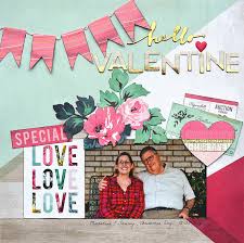 Create beautiful valentine's day and other romance scrapbook layouts, gift tags, and cards in no time. 14 Valentine S Day Layouts To Love