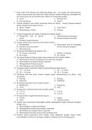 Soal ini bisa digunakan sebagai bahan latihan dalam menghadapi ujian akhir semester 1 mata pelajaran pjok (penjasorkes) untuk kelas 10 sma/ma. Soal Pat Pjok Kelas 7 Smp Psm Pacet Bandung Facebook