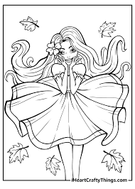 Allow her to color the princess anyway she likes. Barbie Coloring Pages All New And Updated For 2021