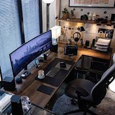 Diy Computer Desk Home Office Setup Home Studio Setup Office Setup