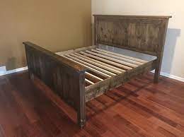 How To Build A Farmhouse Bedroom Set The Diy Bed Frame Farmhouse Bedroom Set Diy Bed Frame Diy Bed