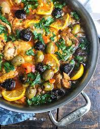 Moroccan Chicken Thighs Recipe Yummly Recipe Tagine Recipes Chicken Recipes Moroccan Food