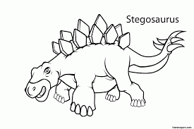 Free printable memory game with pictures of dinosaurs and their names. Simple Dinosaur Coloring Page Coloring Home