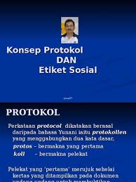 Susunan bendera dan pengibarannya 6. Protokol Dan Etiket Sosial Konsep Protokol Dan Etiket Sosial Persatuan Mahasiswa Kerja Sosial Unisza Mbuhpiyejal
