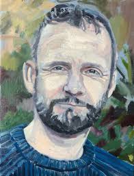 Self as Adam Cullen (rip) #art #portrait #agnsw #portraitgallery #painting  #adamcullen