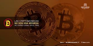 La ley aprobada por los legisladores, en su artículo 7, establece que todo agente financiero deberá aceptar el bitcoin como forma de plazo cuando así le sea ofrecido por quien adquiere un adecuadamente o servicio. En Ecuador El Bitcoin Es Considerado Moneda Digital De Alto Riesgo Economia Noticias El Universo