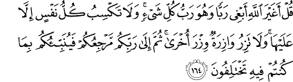(6:163) he has no associate. Surat Al An Am 6 160 165 The Noble Qur An Ø§Ù„Ù‚Ø±Ø¢Ù† Ø§Ù„ÙƒØ±ÙŠÙ…