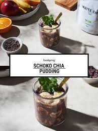 Schoko Chia Pudding Fur Alle Naschkatzen Chia Pudding Rezept Chia Pudding Rezepte