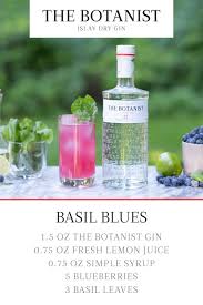 The Botanist Gin Basil Blues In 2020 Drinks Alcohol Recipes Alcohol Drink Recipes Alcoholic Drinks
