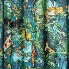 Jungle Print Shower Curtain Opalhouse In 2020 Printed Shower Curtain Jungle Print Shower Curtain Decor