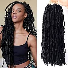 Popular soft dread hairstyles with pictures has 8 recommendations for wallpaper images including. Amazon Com Elighty New Faux Locs 18 Inch Soft Locs Goddess Braids Braiding Crochet Hair Extensions For Black Women Synthetic Dreads Natural Curly Wavy 100 Premium Kanekalon Fiber 18 Inch Pack Of 6 1b Beauty