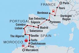 You would be looking at europe's largest country both population and area wise(excluding russia which isn't entirely in europe). Travel To France Spain Portugal And Morocco On A Trip From Paris To Marrakech Visit Bordeaux Madrid Lisbon Th Marrakech Travel Visit Bordeaux Paris Tours