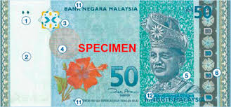 Duit percuma, siapa yang tak nak kan? Rm50 Fourth Series July 2009 Bank Negara Malaysia