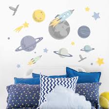 Wandtattoo Kinderzimmer Rakete Und Planeten Wandtattoo Kinderzimmer Kinderzimmer Rakete Weltraum Kinderzimmer