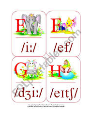 Radio transmissions can be heavily garbled; My Phonetic Animal Alphabet Flash Cards 6 7 Esl Worksheet By Blunderbuster